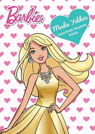 Barbie Moda Yıldızı - Çıkartmalı Boyama Kitabı