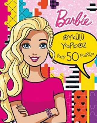 Barbie Öykülü Yapboz Kitabı