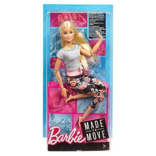 Barbie Sonsuz Hareket Bebek Sarışın