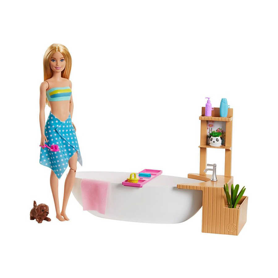 Barbie Wellness - Barbie'nin Spa Günü Oyun Seti GJN32