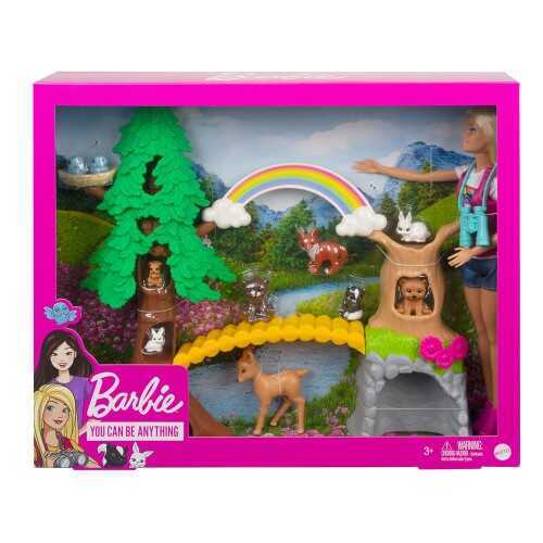 Barbie Tropikal Yaşam Rehberi Bebek ve Oun Seti GTN60