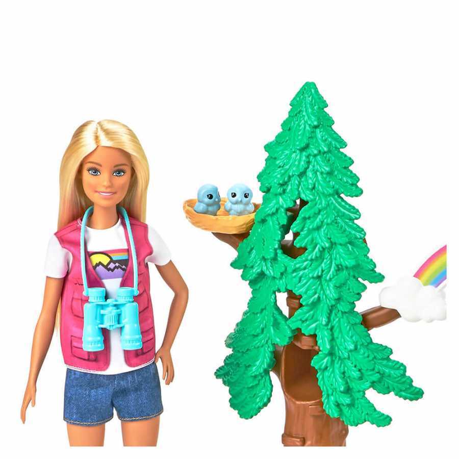 Barbie Tropikal Yaşam Rehberi Bebek ve Oun Seti GTN60