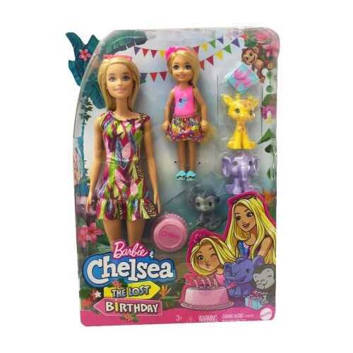 Barbie ve Chelsea Kayıp Doğum Günü Doğum Günü Oyun Seti GTM82