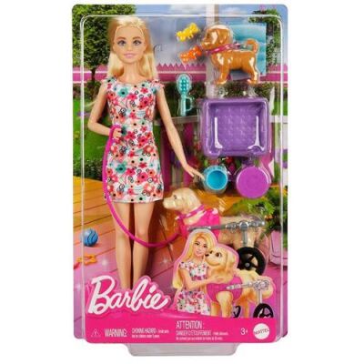 Barbie Ve Engelli Köpeği Oyun Seti Htk37 - 1