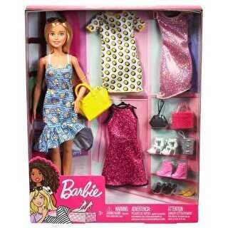 Barbie ve Kıyafet Kombinleri Oyun Seti GDJ40