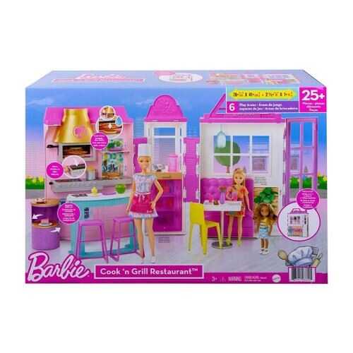 Barbie`nin Muhteşem Restoranı Oyun Seti GXY72