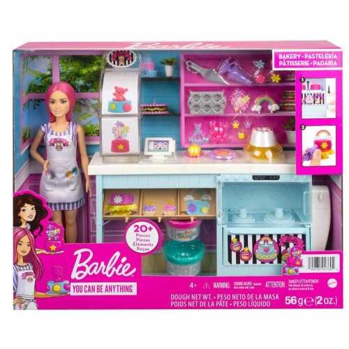 Barbie`nin Pasta Dükkanı Oyun Seti HGB73