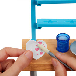 Barbie`Nin Sanat Atölyesi Oyun Seti Hcm85 - 9