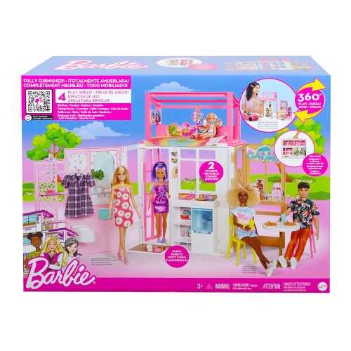Barbie`nin Taşınabilir Portatif Evi HCD47