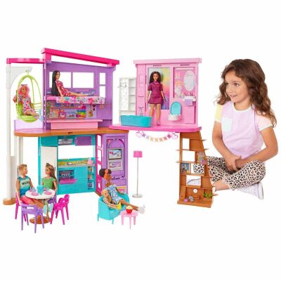 Barbie Tatil Evi Oyun Seti HCD50 - 3