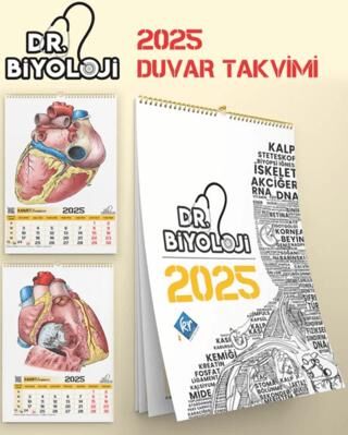 KR Akademi Yayınları Barış Hoca Dr. Biyoloji Poster Takvim - 1