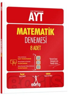 AYT Matematik Denemesi 8 Adet - 1