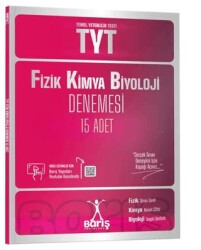 Barış Yayınları Barış Yayınları TYT Fizik Kimya Biyoloji FKB Denemesi 15 Adet - Barış Yayınları