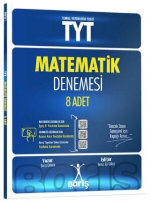 TYT Matematik Denemesi 8 Adet - 1