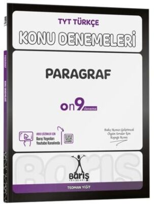 Barış Yayınları TYT Türkçe Paragraf Konu Denemeleri - 1