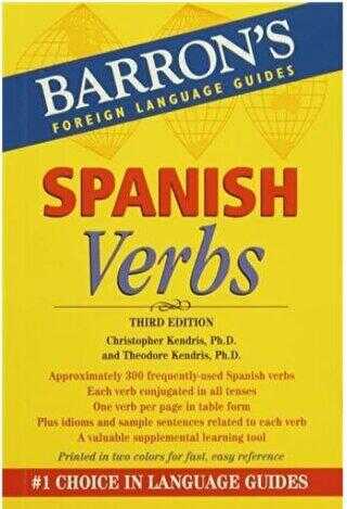 Barron`s Foreign Language Guides: Spanish Verbs 3rd