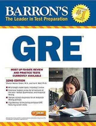 Barron`s Gre The Leader in Test Preparation