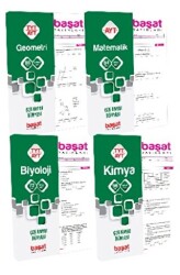 Başat Yayınları TYT AYT Geometri Matematik Biyoloji Kimya Çek Kopar Yaprak Test Seti - Başat Yayınları