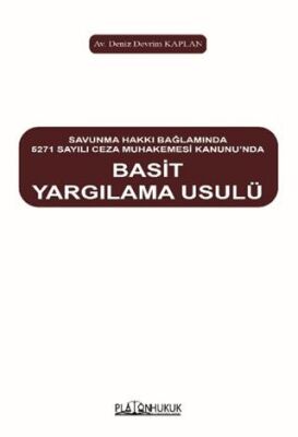Basit Yargılanma Usulü - 1