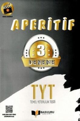 Başvuru Yayınları TYT Aperitif 3 Deneme - 1