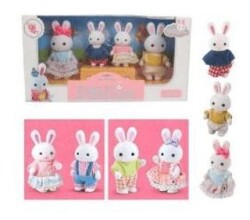 Bay Dreamy Mini Tavşan-Tavşan Ailesi Seti - Bay Dreamy