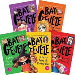 Bay Geveze Kitap Seti 5 Kitap Takım - Mor Kelebek