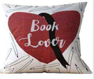 Bookstagram Yastık - Book Lover - Bcoverart