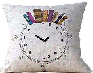 Bookstagram Yastık - Reading Time - Bcoverart