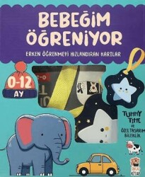 Bebeğim Öğreniyor - İlk Kartlarım 0 - 12 Ay - Sincap Kitap