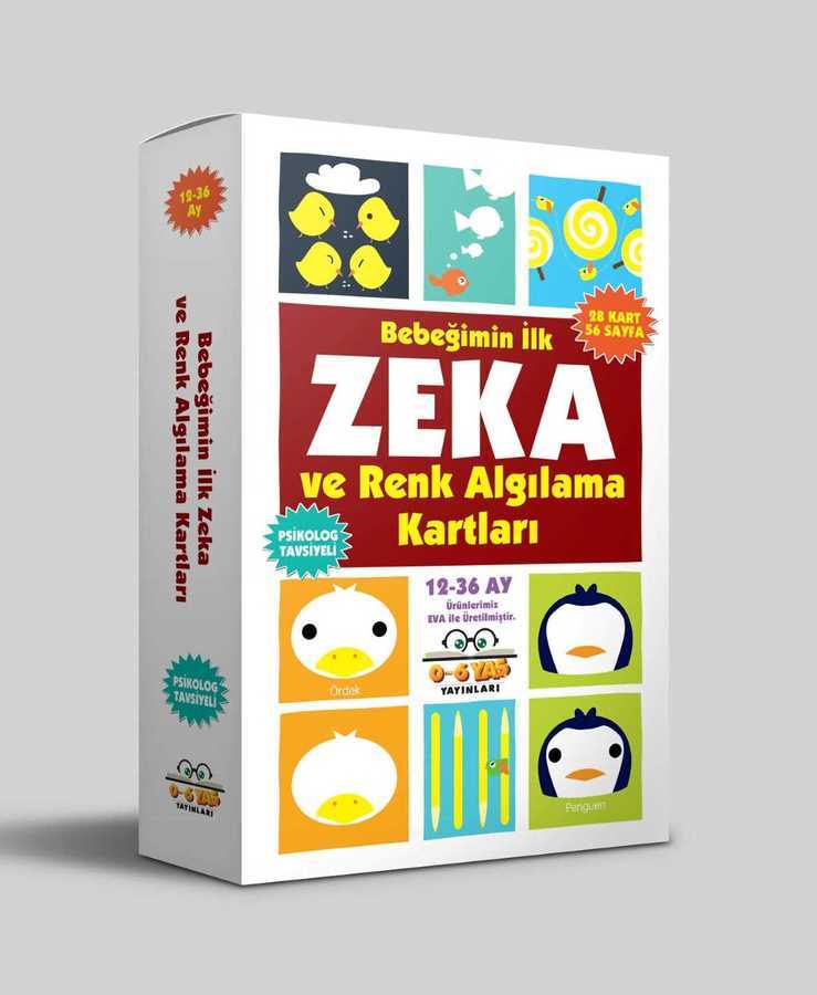 Bebeğimin İlk Zeka Ve Renk Algılama Kartları 12-36 Ay - 0-6 Yaş Yayınları