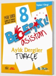 8. Sınıf Becerikli Asistan Türkçe Aylık Dergiler Seti - Fenomen Yayınları