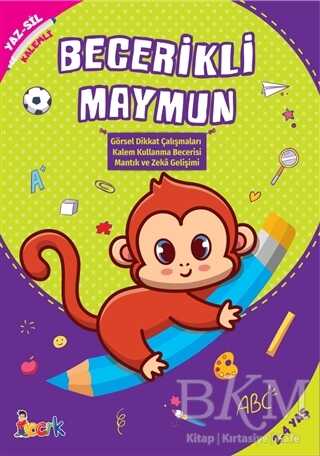 Becerikli Maymun - Yaz-Sil Kalemli - Bıcırık Yayınları