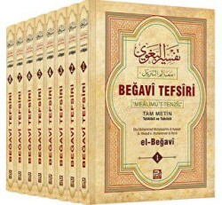 Beğavi Tefsiri 8 Kitap - Karınca & Polen Yayınları