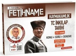 Kaymakamlık FETİHNAME TC İnkılap Tarihi Konu-Soru-Deneme 3 ü 1 Arada - Bekir Çelik