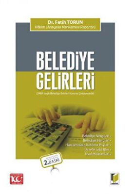 Belediye Gelirleri 2464 sayılı Belediye Gelirleri Kanunu Çerçevesinde - 2