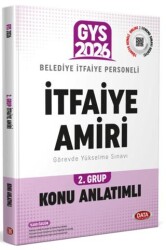 Belediye İtfaiye Personeli İtfaiye Amiri 2. Grup GYS Konu Anlatımlı - Data Yayınları