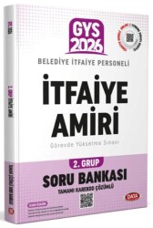 Belediye İtfaiye Personeli İtfaiye Amiri 2. Grup GYS Soru Bankası Tamamı Karekod Çözümlü - Data Yayınları