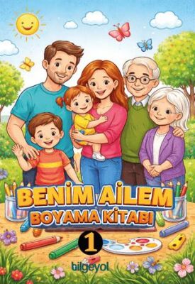 Benim Ailem Boyama Kitabı - 1 - 1