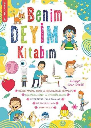 Benim Deyim Kitabım - Seviye 1 - Martı Çocuk Yayınları