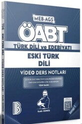 ÖABT Türk Dili ve Edebiyatı Eski Türk Dili Video Ders Notları Bengi 1 - Benim Hocam Yayınları