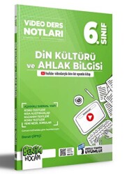6. sınıf Din Kültürü ve Ahlak Bilgisi Video Ders Notları Konu Anlatımı - Benim Hocam Yayınları