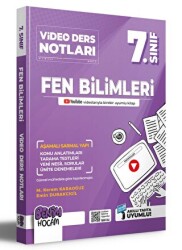 7. sınıf Fen Bilimleri Video Ders Notları Konu Anlatımı - Benim Hocam Yayınları