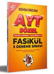 AYT Sözel 5 Fasikül Deneme Sınavı - Benim Hocam Yayınları