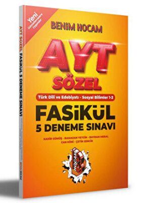 AYT Sözel 5 Fasikül Deneme Sınavı - 1