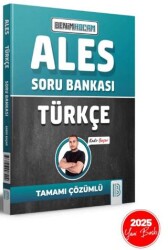 2025 ALES Türkçe Tamamı Çözümlü Soru Bankası - Benim Hocam Yayınları