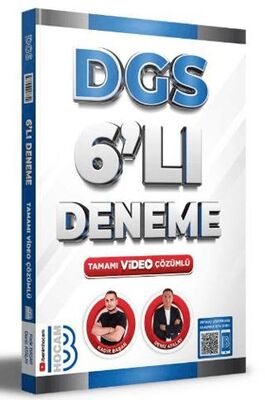 Benim Hocam Yayınları 2024 DGS Tamamı Video Çözümlü 6`lı Deneme