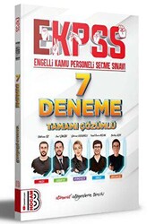 EKPSS Tamamı Çözümlü 7 Deneme - Benim Hocam Yayınları