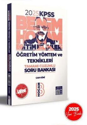 Benim Hocam Yayınları 2024 KPSS Eğitim Bilimleri Öğretim Yöntem ve Teknikleri Tamamı Çözümlü Soru Bankası - 1