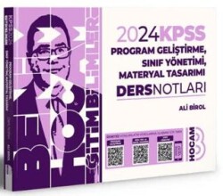 KPSS Eğitim Bilimleri Program Geliştirme Sınıf Yönetimi Materyal Tasarımı Video Ders Notları - Benim Hocam Yayınları