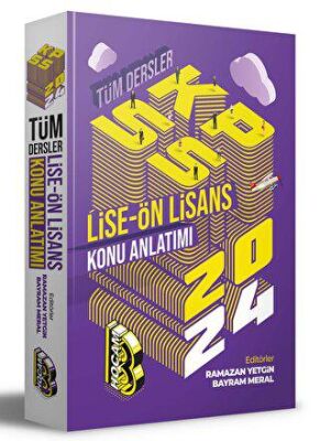 KPSS Lise Ön Lisans Tüm Dersler Konu Anlatımı - 1